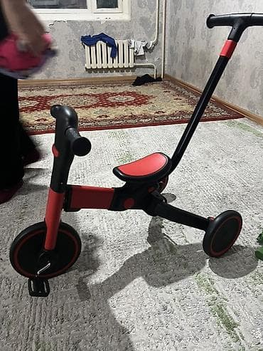 3 sfe: Детский трехколесный велосипед с родительской ручкой - Тип — 2