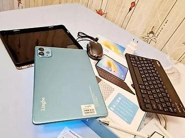 Компьютеры, ноутбуки и планшеты: Планшет, Samsung, память 512 ГБ, 10" - 11", 4G (LTE), Б/у, Классический цвет - Голубой — 2