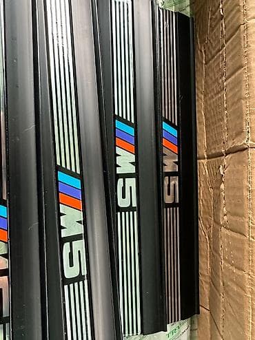 м5: Внутренние накладки порогов BMW, Новый, Аналог — 2