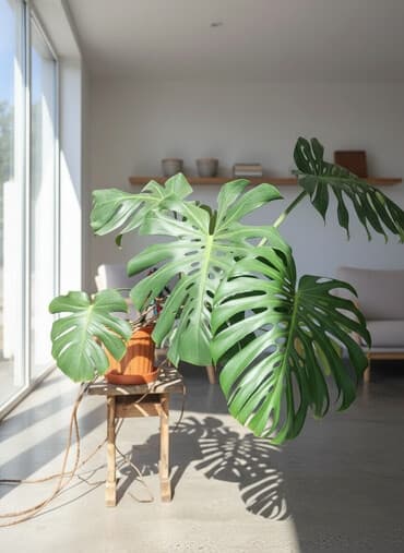 грунт для комнатных растений купить: Монстера deliciosa (швейцарский сырный лист), взрослое комнатное — 1