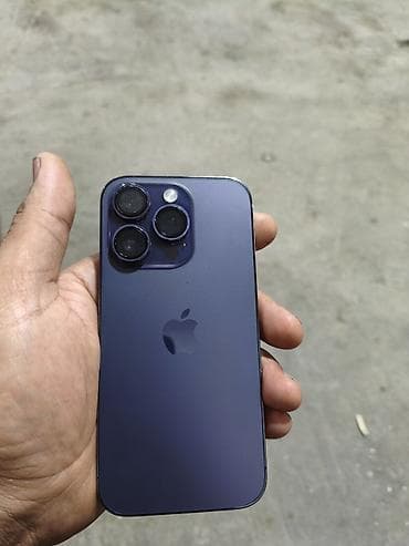 ipod 6: IPhone 14 Pro, Б/у, 256 ГБ, Deep Purple, 82 % — 5