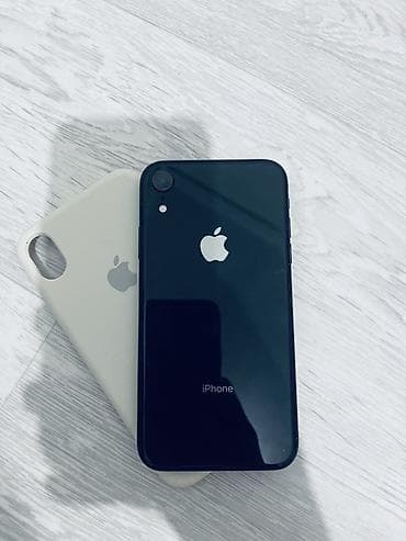 IPhone Xr, Б/у, 128 ГБ, Black Titanium, Защитное стекло, Чехол, 100 % at lalafo.kg IPhone Xr, Б/у, 128 ГБ, Black Titanium, Защитное стекло, Чехол, 100 %