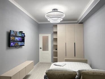 Бөлмөлөр: 1 бөлмө, Душ кабинасы, Жаздык, жууркан-төшөк каптары, Кондиционер — 2