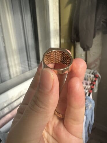 вечерние платья бишкек дордой инстаграм: Золотой Мужской печатка 585проба. Из красного золото. Моссивный очень — 6