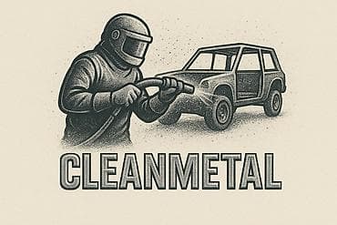 шкурка машинка: Пескоструйная очистка CLEANMETAL Профессиональная абразивоструйная — 1