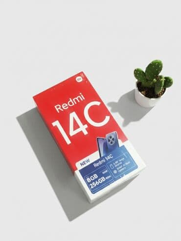 компютерный корпус: Redmi, Redmi 14C, Новый, 256 ГБ, 2 SIM — 1