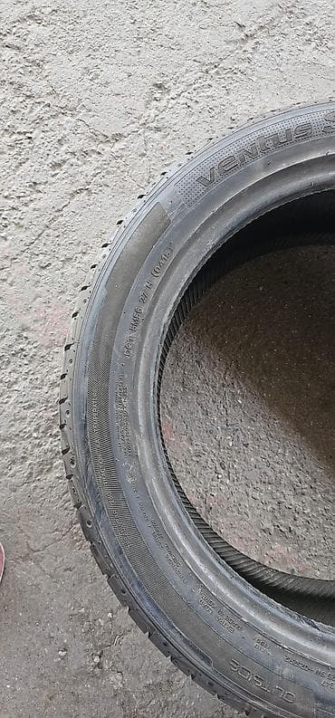r19: Шины 255 / 45 / R 19, Лето, Б/у, Пара, Легковые, Корея, Hankook — 2