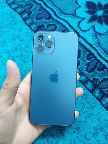 IPhone 12 Pro, Б/у, 128 ГБ, Pacific Blue, 69 %