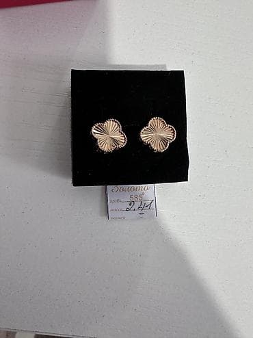 серебро 925 цена серьги: Серьги, Проба 585, Без вставки, Женские — 2