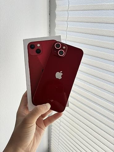 редми 12 с: IPhone 13, Б/у, 128 ГБ, Красный, Коробка, 81 % — 2