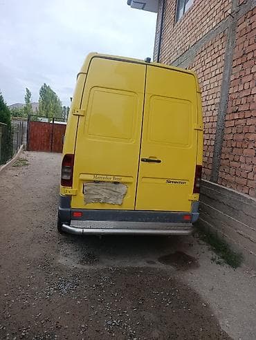 Услуги: Mercedes-Benz Sprinter фургон, желтый, удлиненная и высокая версия — 4