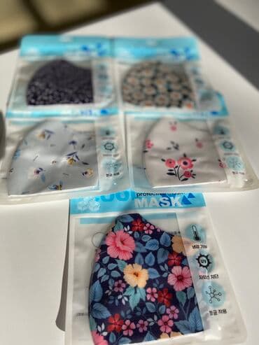 Кычкылтек жаздыктары: Маски многоразовые. Корея
Антибактериальные
Защита от ультрафиолета — 2