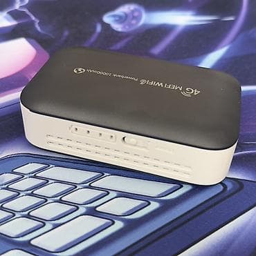 паур банк: 4G роутер MEFI Wi‑Fi 6 + пауэрбанк 10000 мА·ч - Комбо-устройство — 1