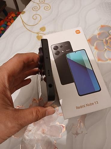 nokia 105: Redmi, Redmi Note 13, Б/у, 256 ГБ, цвет - Черный, 2 SIM — 1