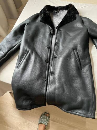 Продам мужскую дубленку из натуральных кожи и меха, производство