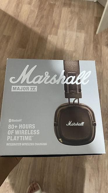 Накладные, Marshall, Новый, Беспроводные (Bluetooth), Классические at lalafo.kg Накладные, Marshall, Новый, Беспроводные (Bluetooth), Классические