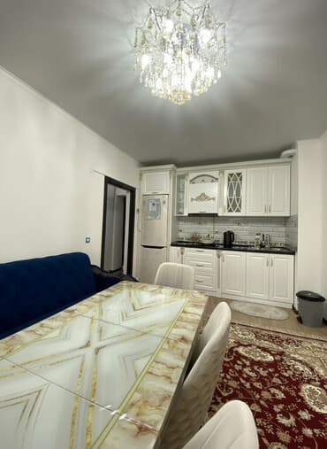 квартира бишкек суточный 2 комнатная: 2 комнаты, 36 м², Элитка, Евроремонт — 1