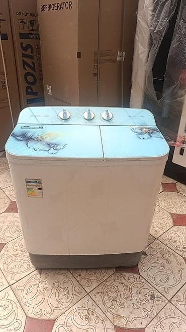 Полуавтоматическая стиральная машина VANGUARD (двухсекционная) - Тип