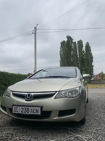 hongqi ehs9: Honda Civic: 2007 г., 1.8 л, Автомат, Бензин, Седан — 4