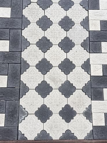 бетон кесебиз: Евробрусчатка, Орнамент, Бетондон, Куюлган, Жаңы — 8