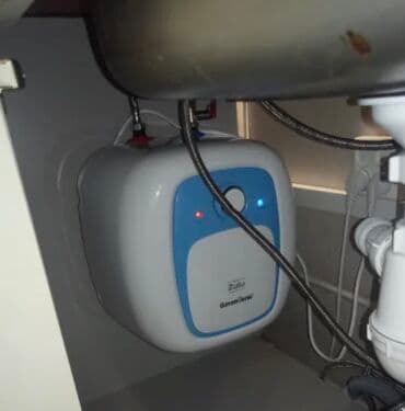 счётчик газа: Накопительный водонагреватель Объем бака: 15 л, Garanterm, Электрический, Стеклоэмаль, Новый — 4