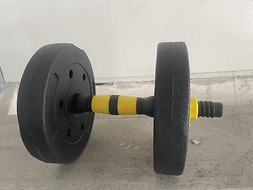 Гантелдер: Разборная гантель с пластиковыми дисками - Тип: разборная гантель с — 4