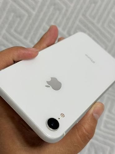 корпус xr: IPhone Xr, Б/у, 128 ГБ, Белый, Защитное стекло, Чехол, 78 % — 8