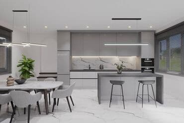 3D визуализацией интерьеров, Дизайн интерьера. Пакет всех чертежей для