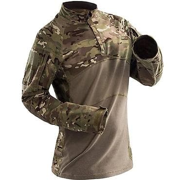 купить мультикам форму: Тактическая боевая рубашка (Combat Shirt) с длинным рукавом, камуфляж — 4