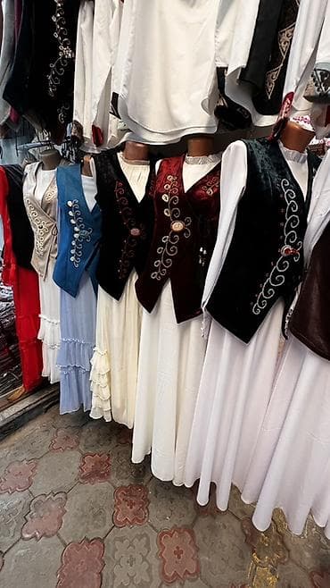 русское народное платье: Национальный костюм, Женский, 56 (3XL) — 3