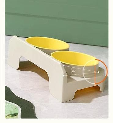 клетка для шиншилы: Двойная миска для домашних животных с подставкой - Комплект — 5