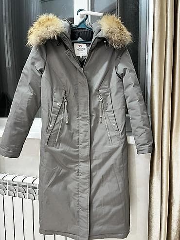 psn network: Пуховик, Длинная модель, С капюшоном, M — 2