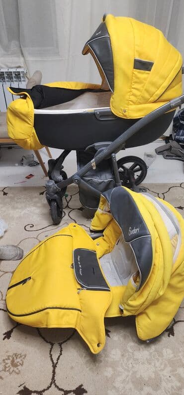 Коляски: Коляска, цвет - Желтый — 8