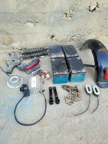 продаю или меняю на портер 2: Запчасть для электро скутера матор зарядка лёд фара контроллер — 1