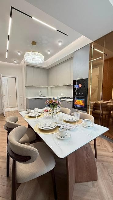 Недвижимость: 3 комнаты, 96 м², Асанбай мкр Элитка, 10 этаж, Свежий ремонт — 7