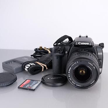 цифровые камеры: Canon 400d Состояние хорошее Canon EOS 400D Объектив Canon EF-S — 1