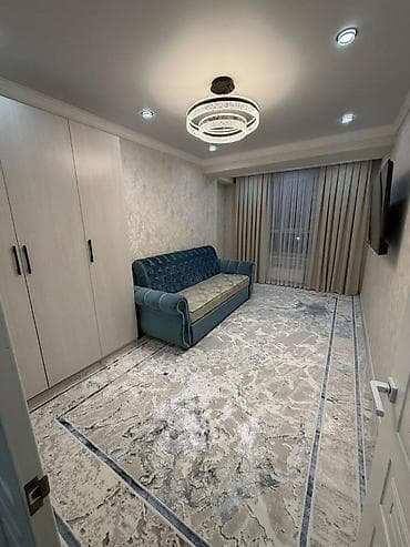 сдаю квартиру келечек: 2 комнаты, 52 м², Элитка, 3 этаж, Дизайнерский ремонт — 4