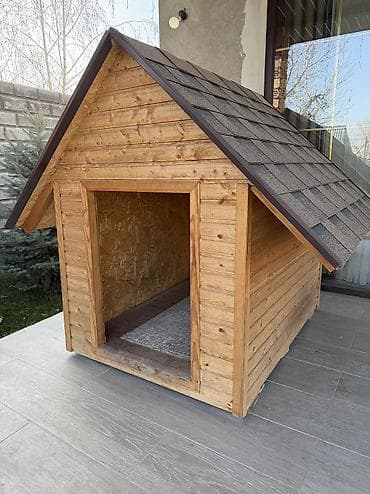 Продажа собак: Продается будка высота 1.60 ширина утепления внутри и обшита — 1