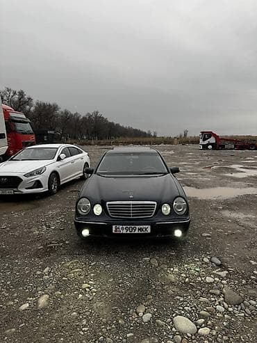 решетка радиатора w211 рестайлинг: Mercedes-Benz E-Class: 1999 г., Седан — 5