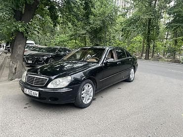 на мерс: Mercedes-Benz S-Class: 2002 г., 4.3 л, Автомат, Газ, Седан — 2