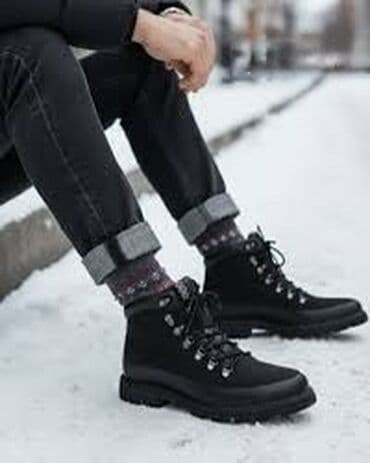 Ботинки: Мужские зимние ботинки в городском/трекинговом стиле ( — 3