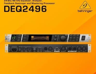 аппаратуру behringer: BEHRINGER-Подавитель обратной связи-Behringer FBQ 2496 Feedback — 1