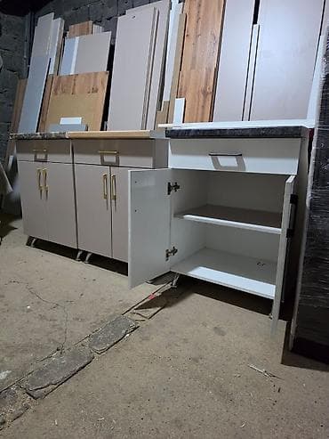 Кухонные тумбы напольные с столешницей высота 850 см, глубина 600 см