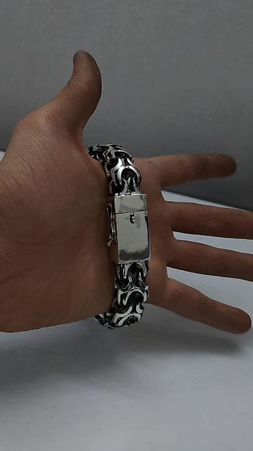 серебряный браслет женский: Браслет, Проба 925, Женские, Новый — 2