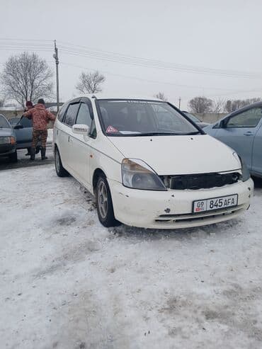 купить фуру с прицепом бу: Honda Stream: 2002 г., 1.7 л, Автомат, Бензин, Минивэн — 5