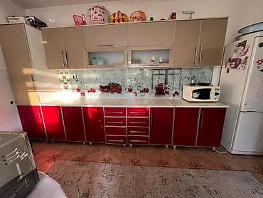 чанач фото: Кухонный гарнитур, цвет - Красный — 2