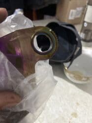 фотохромные очки: Заказал с вб но к моему шлему неподошол Зеркальный визор для — 2