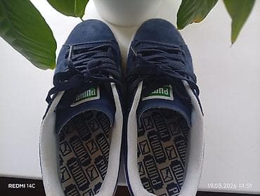 кийим: Эркектердин кроссовкасы, 38, 38.5, Puma, Жаңы, түсү - Көк, Өзү алып кетүү — 4