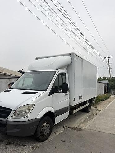 спринтер заказ: Грузовой фургон Mercedes-Benz Sprinter (кабина с одним рядом сидений — 4