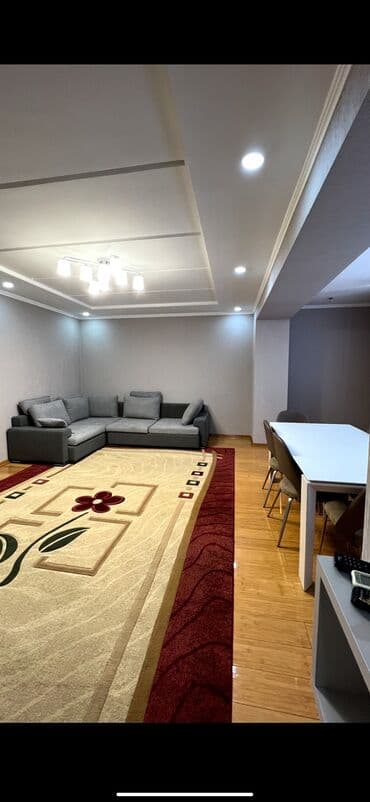 квартира бишкек долгосрочная: 3 комнаты, Собственник, Без подселения, С мебелью полностью — 5